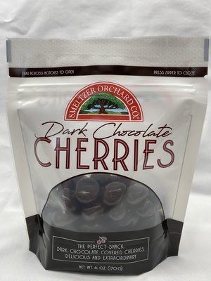 Dark Chocolate Covered Cherries 6 oz. Bag