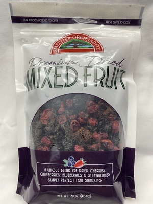 Premium Dried Mixed Fruit 8/16oz. case